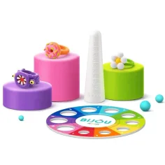 Hey Clay: Bijou slatki prstenovi kreativna zrakom sušena glina set slika 2