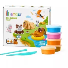 Hey Clay: Veliki set za modeliranje - Psi