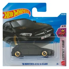 Hot Wheels: '19 Mercedes-Benz A-Class crni mali auto 1/64 - Mattel