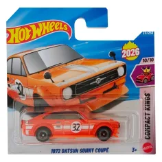 Hot Wheels: 1972 Datsun Sunny Coupé mali automobil 1/64 - Mattel