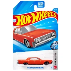 Hot Wheels: '64 Lincoln Continental narančasti mali auto 1/64 - Mattel