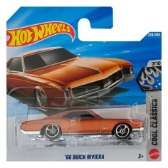Hot Wheels: '66 Buick Riviera smeđi mali automobil 1/64 - Mattel