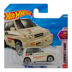 Hot Wheels: '85 Honda City Turbo II bijeli mali auto 1/64 - Mattel