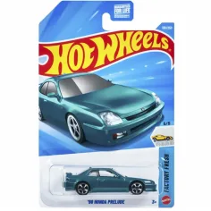 Hot Wheels: '98 Honda Prelude tirkizna mali automobil 1/64 - Mattel