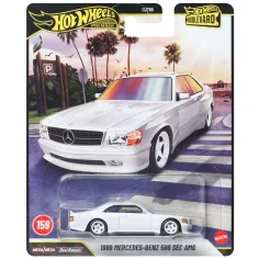 Hot Wheels Boulevard: 1989 Mercedes-Benz 560 SEC AMG mali auto 1/64 -Mattel