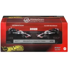 Hot Wheels F1 Autić 2-u Paketu - Haas: Ocon + Bearman - Mattel