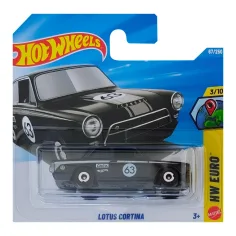 Hot Wheels: Lotus Cortina crni mali auto 1/64 - Mattel