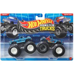 Hot Wheels Monster Trucks: Bigfoot vs Bigfoot Bite autić 2 komada pakiranje 1/64 - Mattel