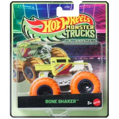 Hot Wheels Monster Trucks: Bone Shaker autić koji svijetli u mraku 1/64 - Mattel
