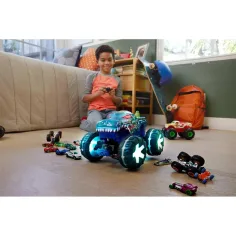 Hot Wheels Monster Trucks: Daljinski interaktivni Mega Wrex monster auto - Mattel slika 3