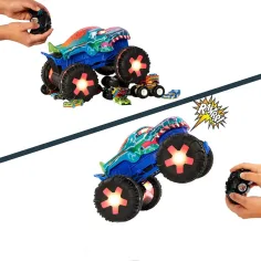 Hot Wheels Monster Trucks: Daljinski interaktivni Mega Wrex monster auto - Mattel slika 4