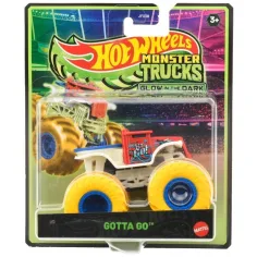 Hot Wheels Monster Trucks Gotta Go autić koji svijetli u mraku 1/64 - Mattel