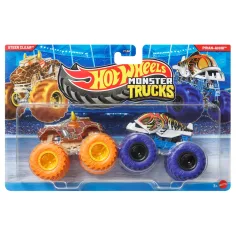 Hot Wheels Monster Trucks: Izbjegni Piran-Ahhh mali automobil 2 komada u pakiranju 1/64 - Mattel