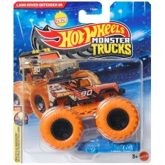 Hot Wheels Monster Trucks: Land Rover Defender mali auto 1/64 – Mattel