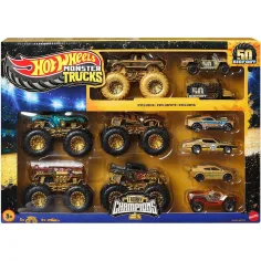 Hot Wheels Monster Trucks: Prvenstveni mali automobili multipack 11 kom - Mattel