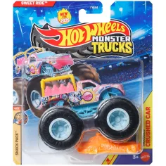 Hot Wheels Monster Trucks: Slatki vožnja autić 1/64 – Mattel