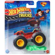 Hot Wheels Monster Trucks: Superman monster kamion 1/64 – Mattel