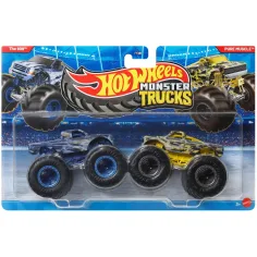Hot Wheels Monster Trucks: The 909 vs Pure Muscle mali automobil 2 komada u pakiranju 1/64 - Mattel