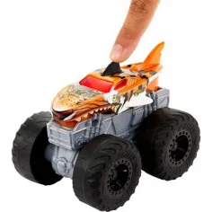 Hot Wheels Monster Trucks Tiger Shark vozilo s svjetlima i zvukovima 1/43 - Mattel slika 3
