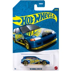 Hot Wheels Pearl & Chrome: '92 Honda Civic EG mali automobil 1/64 - Mattel