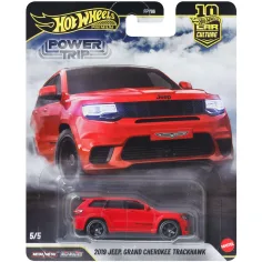 Hot Wheels Premium: Cool-tura 2019 Jeep Grand Cherokee Trackhawk mali automobil 1/64 - Mattel