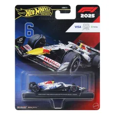 Hot Wheels Premium: Isack Hadjar Racing Bulls #6 Formula 1 mali automobil 1/64 - Mattel