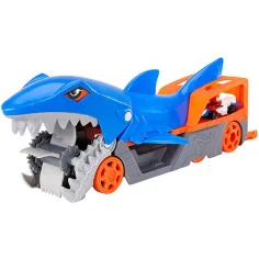 Hot Wheels: Set igračaka sa malim automobilom, morski pas koji jede automobile - Mattel slika 2