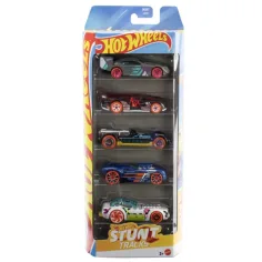 Hot Wheels: Set malih automobila s 5 akrobatskih staza - Mattel