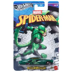 Hot Wheels Srebrna serija: Marvel Spider-Man Fish’d & Chip’d mali auto 1/64 - Mattel