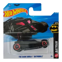 Hot Wheels: The Dark Knight Batmobile crni mali auto 1/64 - Mattel