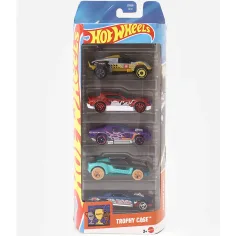 Hot Wheels: Trophy Case set od 5 autića 1/64 - Mattel