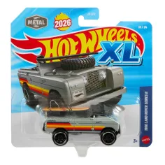Hot Wheels XL: 1966 Land Rover Series II mali automobil 1/43 - Mattel