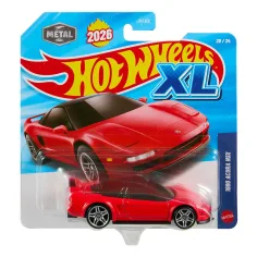 Hot Wheels XL: 1990 Acura NSX mali automobil 1/43 - Mattel