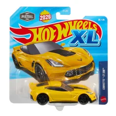 Hot Wheels XL: Corvette C7 Z06 mali automobil 1/43 - Mattel