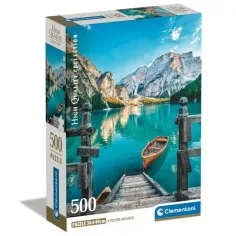 HQC Braies jezero 500-dijelni puzzle - Clementoni