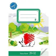 ICO: JEŽIĆ bilježnica bez linija A/5 20-32