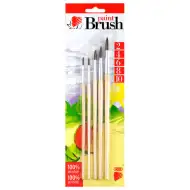 ICO: Kist od konjske dlake s drvenom drškom, set od 5 veličina