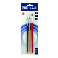 ICO: kistovi u setu sa obojenom drvenom drškom