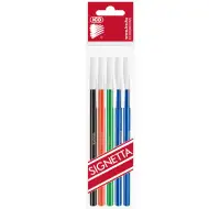 ICO: Signetta kemijska olovka, komplet 5 kom