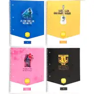 ICO: Student Art Spiralna obična bilježnica A/4 70 listova