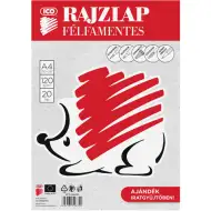 ICO: Süni blok za crtanje A/4 - 20 listova