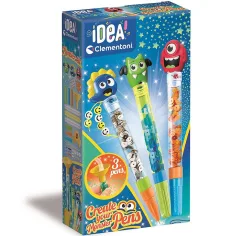 Ideja! Set za izradu olovaka s čudovištima - Clementoni