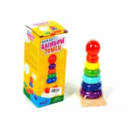 Igra slaganja tornja duginih boja