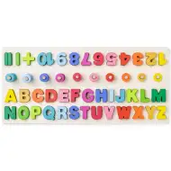 Igra vještina drvenih oblika slova i brojeva - Woodyland