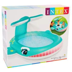 Intex: Bazenčić u obliku kita 201x196x91cm slika 2