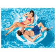 Intex: Plava dupla guma na napuhavanje 198x117cm