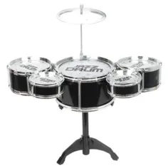 Jazz Drum 6-dijelni dječji set bubnjeva sa stalkom slika 1