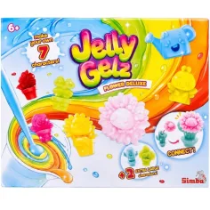 Jelly Gelz Flower Deluxe cvjetni gel figura set za kreativno izrađivanje - Simba Toys