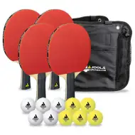 Joola Quattro reket za stolni tenis i set loptica u spremištu - Spartan