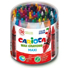 Jumbo masne krede, set od 50 dijelova - Carioca slika 2
